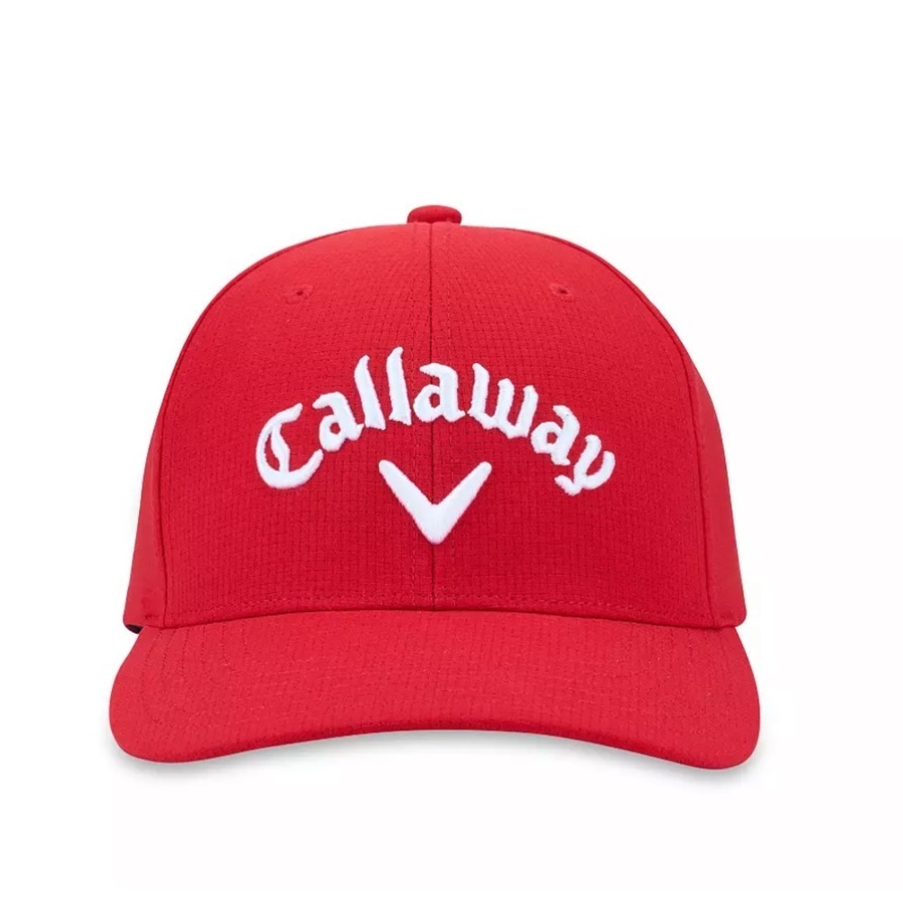 Callaway Red Golf Hat Adult Performance Pro Cap